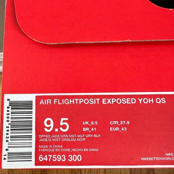 Air flightpost exposed yoh qs *DEADSTOCK* - Picture 9 of 9